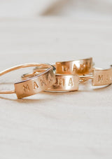 The Barberry & Lace Mama Bar Ring