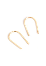 The Barberry & Lace Open Arc Earrings