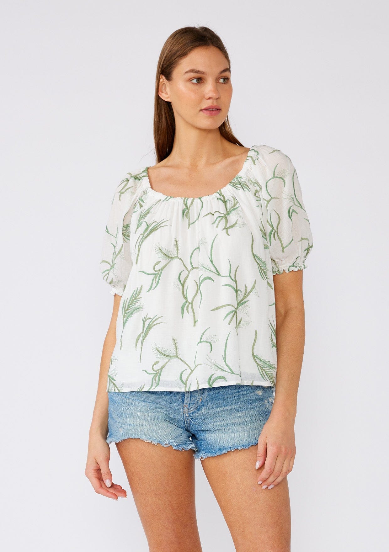 GIFT OF LOVE WOVEN TOP