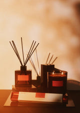 Smocked cherry incense sticks and candle from PF Candle.