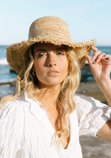 Augustine Hat Co. Raffia Bucket Hat