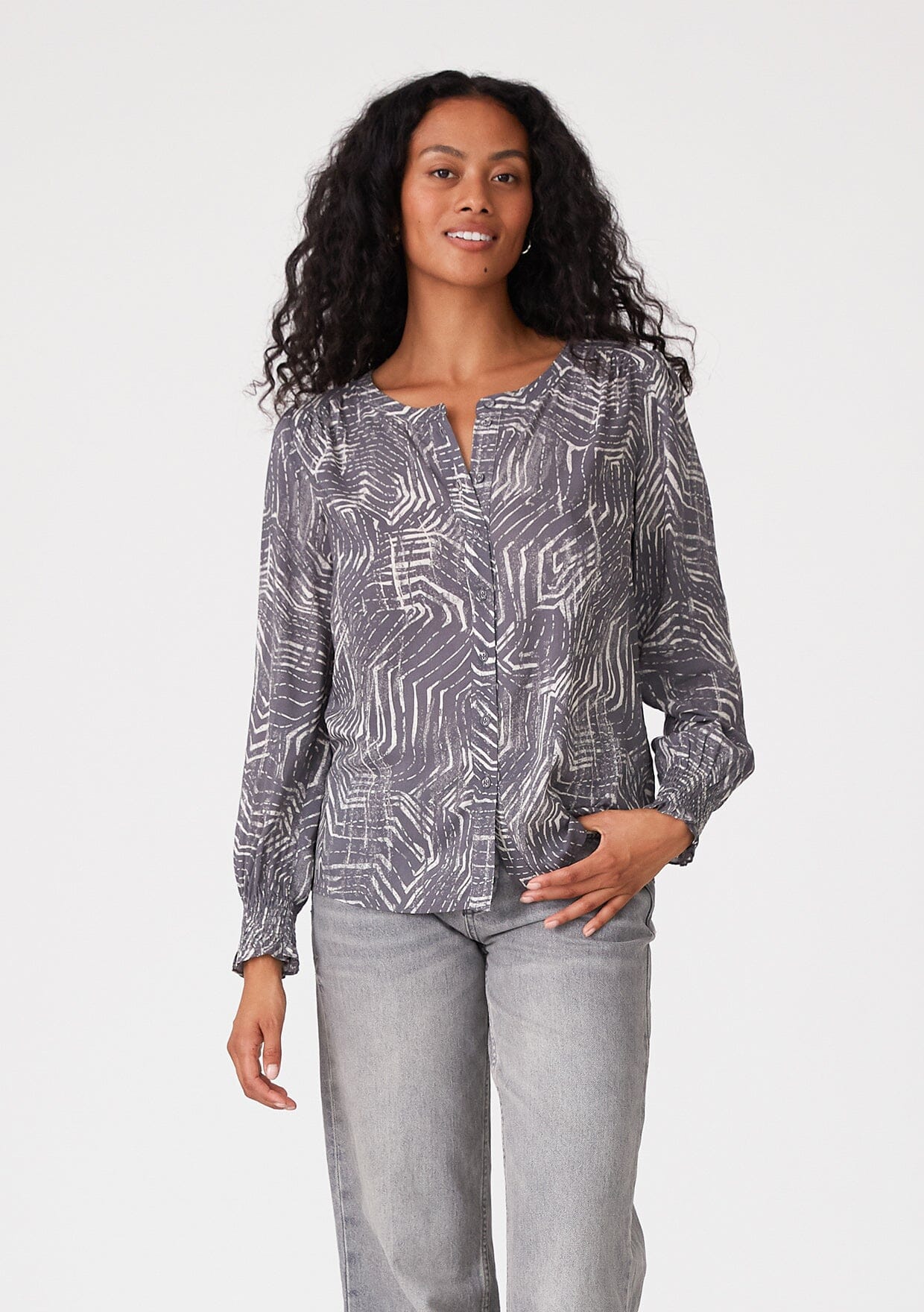 LIFETIME OF LOVE WOVEN TOP