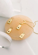 The Land of Salt Birthstone Charm Necklace