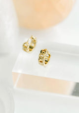 The Land of Salt Chain Huggie Hoops