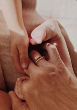 The Barberry & Lace Mama Bar Ring