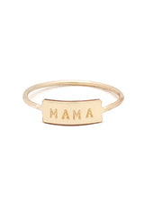 The Barberry & Lace Mama Bar Ring