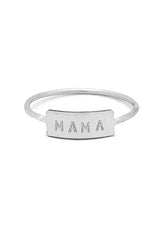 The Barberry & Lace Mama Bar Ring