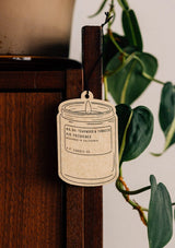 P.F. Candle Co. Teakwood & Tobacco Car Fragrance