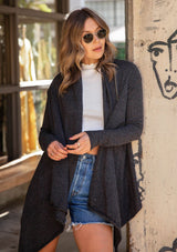 Anastasia Asymmetric Zip Cardigan