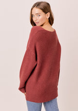 Amaris Slouchy Ribbed Sweater