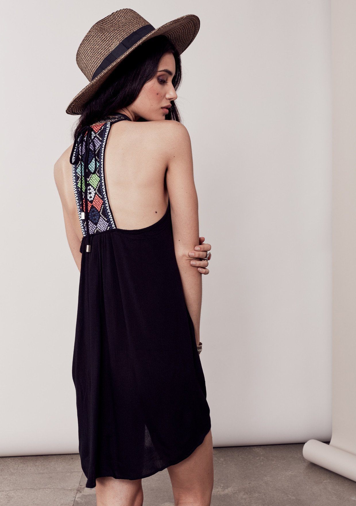 Boheme Mini Dress - Ziggy Print main image 0
