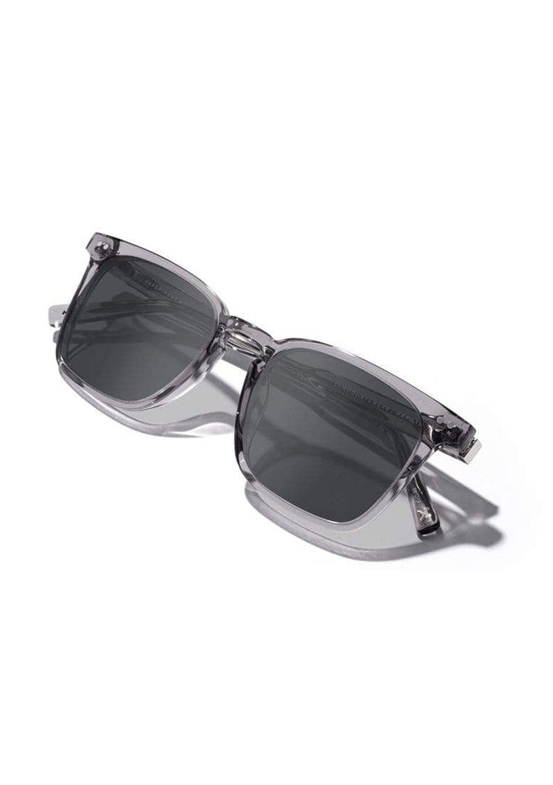 [Color: Smoke] Classic acetate frame sunglasses. 