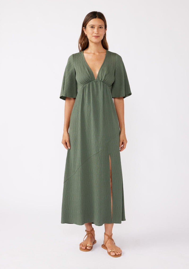 Whisper Maxi Dress Olive / S Whisper Maxi Dress Olive / S