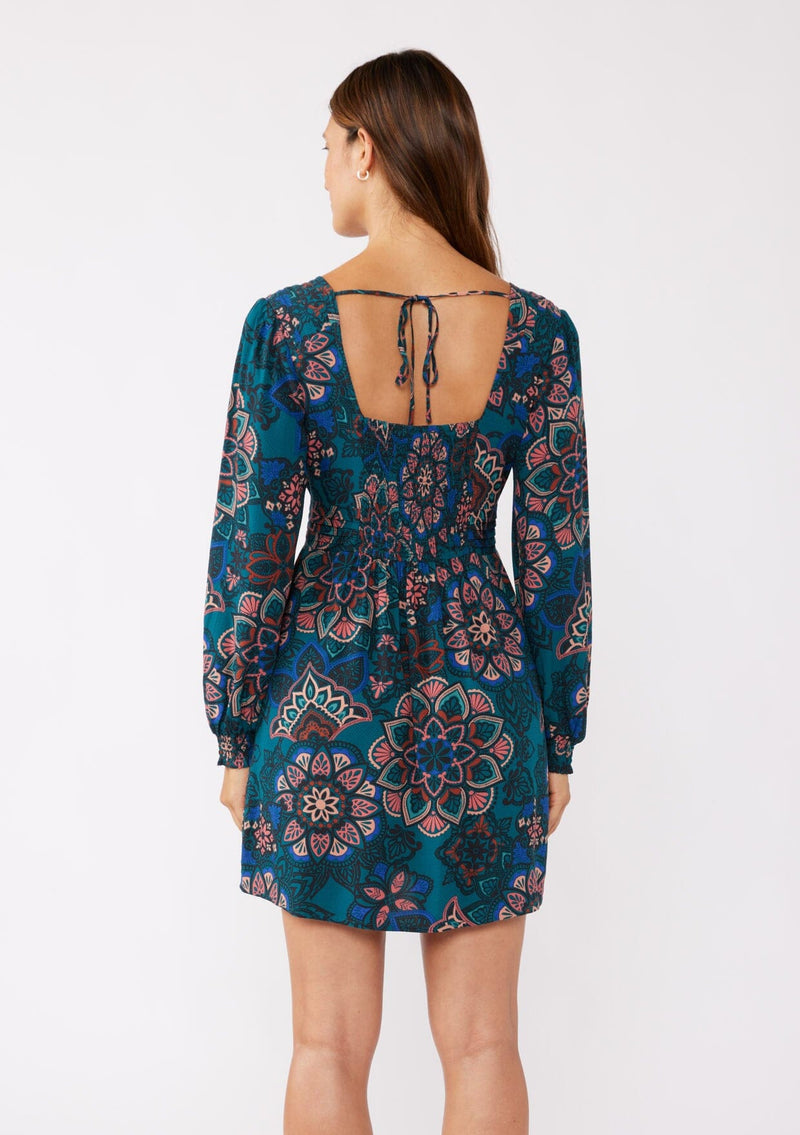 Women's Open Back Long Sleeve Mini Dress | LOVESTITCH Women's Open Back Long Sleeve Mini Dress | LOVESTITCH