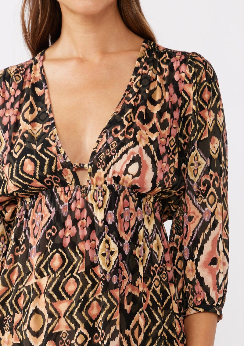 Shadow Canyon Mini Dress Grey/Dusty Rose / S Shadow Canyon Mini Dress Grey/Dusty Rose / S