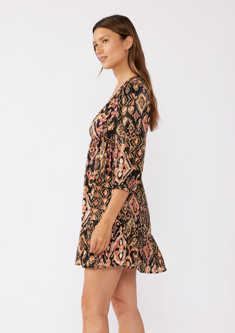 Shadow Canyon Mini Dress Grey/Dusty Rose / S Shadow Canyon Mini Dress Grey/Dusty Rose / S