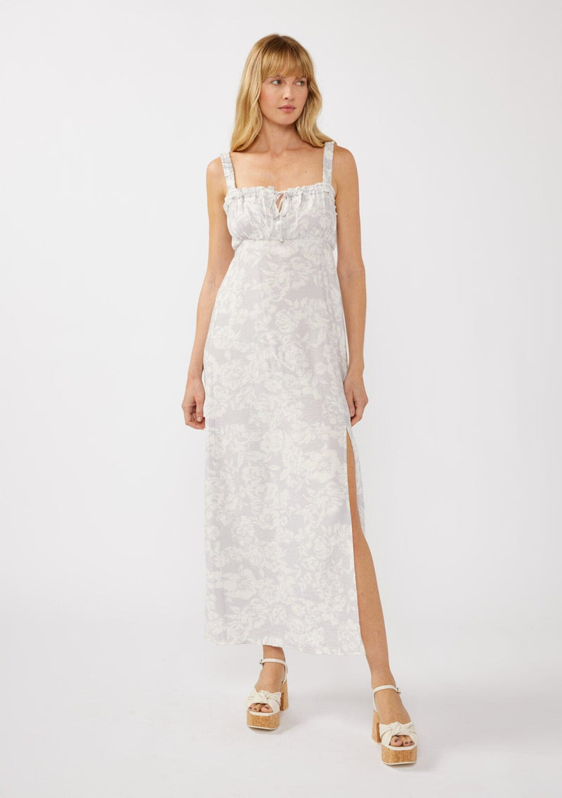 Beyond the Bloom Maxi Dress Dove/Lavender / L Beyond the Bloom Maxi Dress Dove/Lavender / L