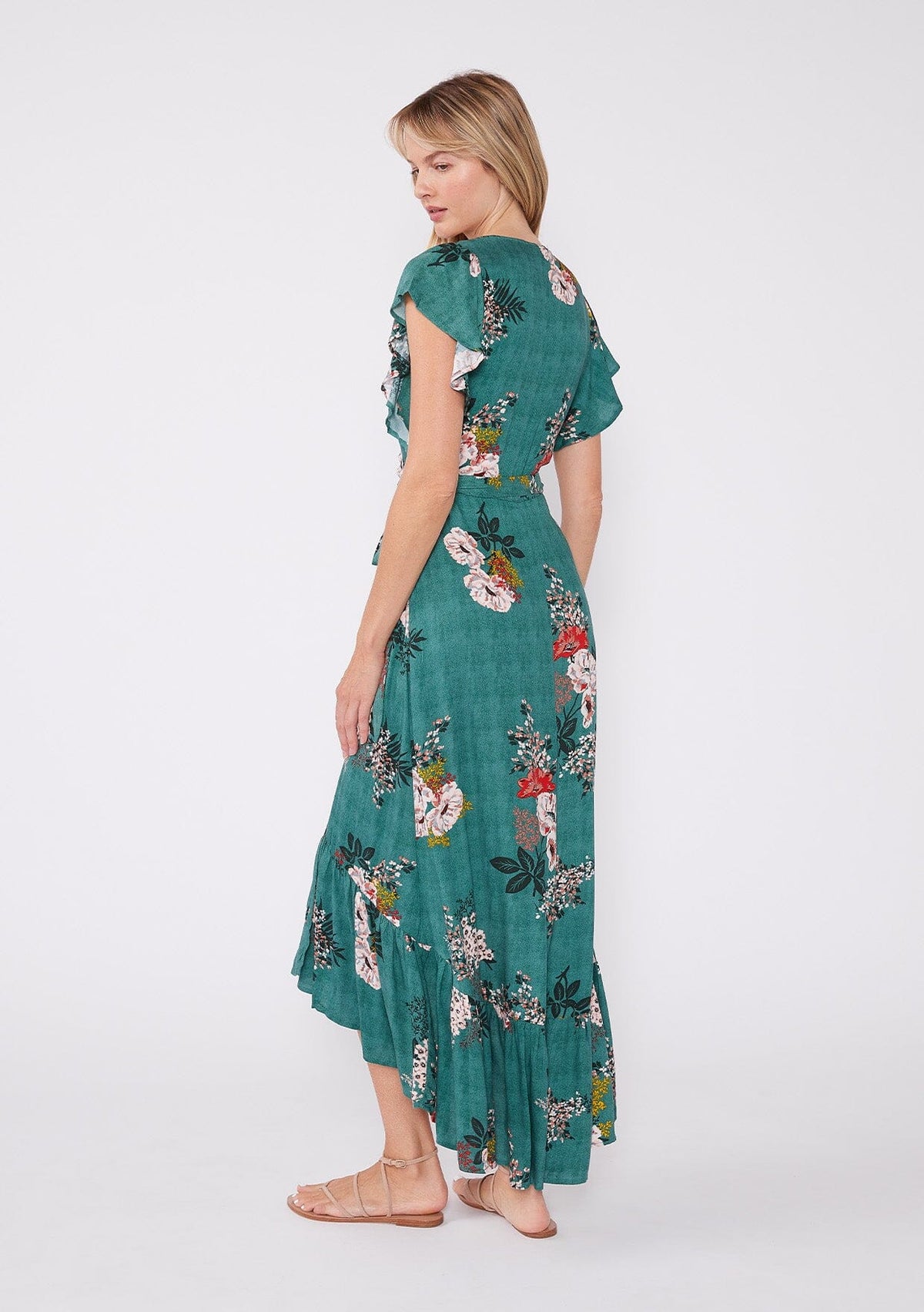 blue formal dresses for women Emerald Green /Baby Blue Sexy A Line Women Formal Prom Gowns with Spli –  Siaoryne