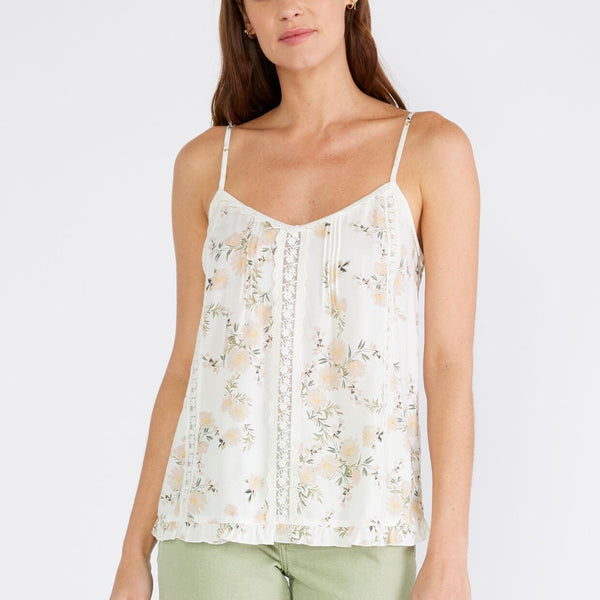 Buy White Cotton Crinkle Cami Top from Next Luxembourg
