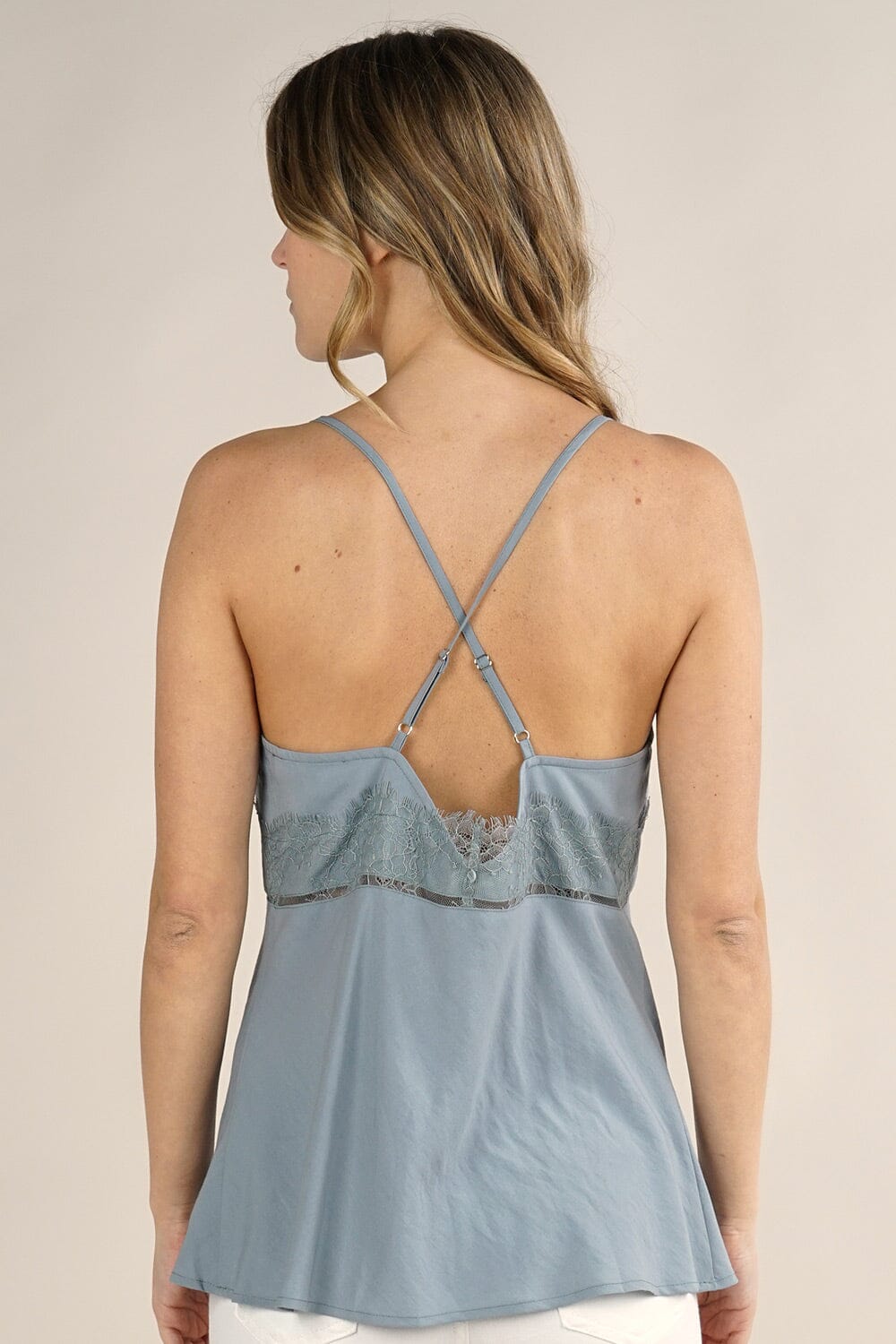 Women's Sexy Lace Trim Slip Camisole Tank Top | LOVESTITCH