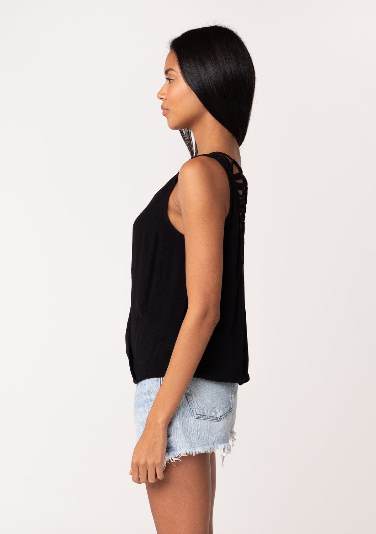 Women's Bohemian Summer Tank Top + Braided Back Detail | LOVESTITCH