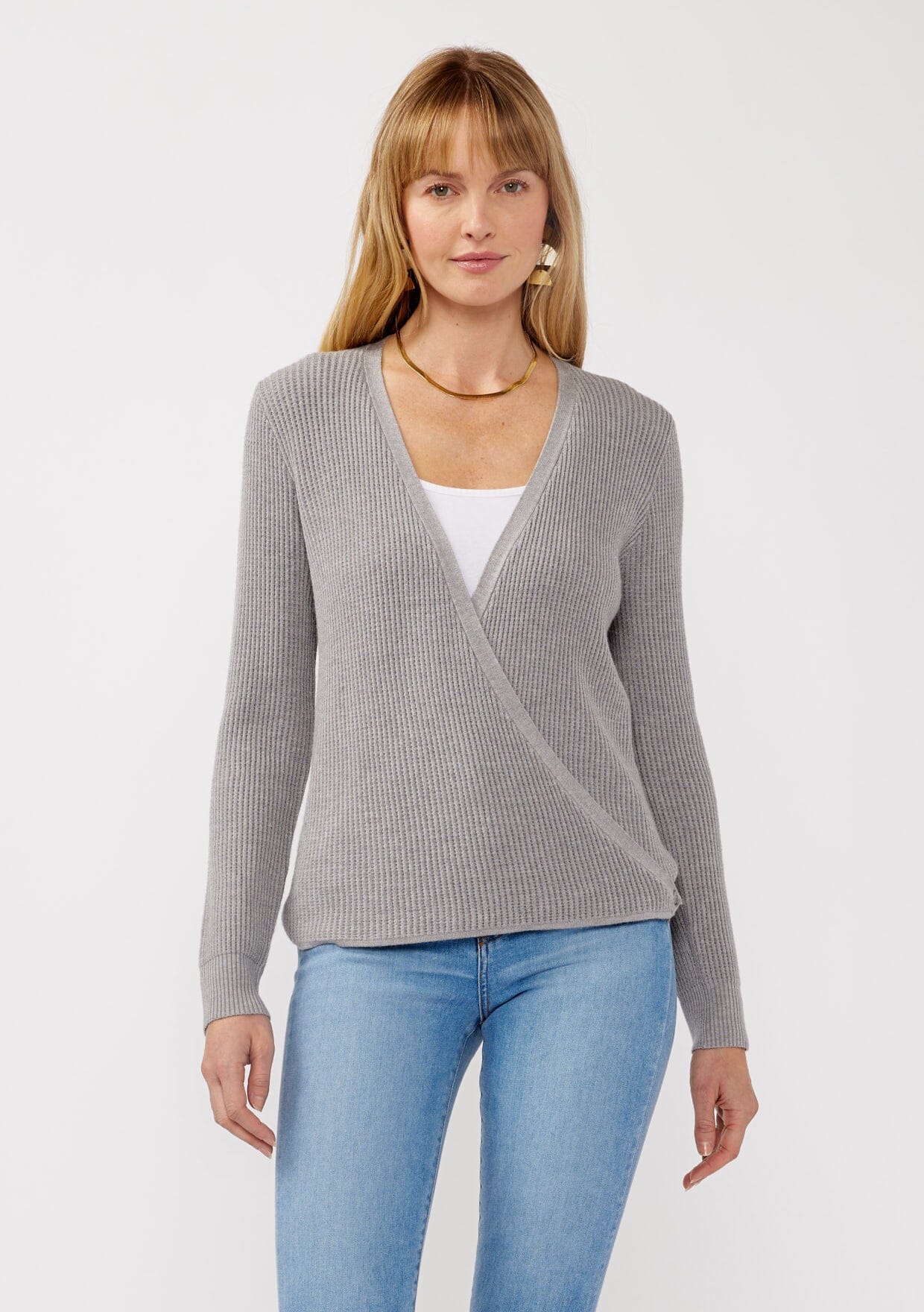 Cardigan - tie-front - tie-front