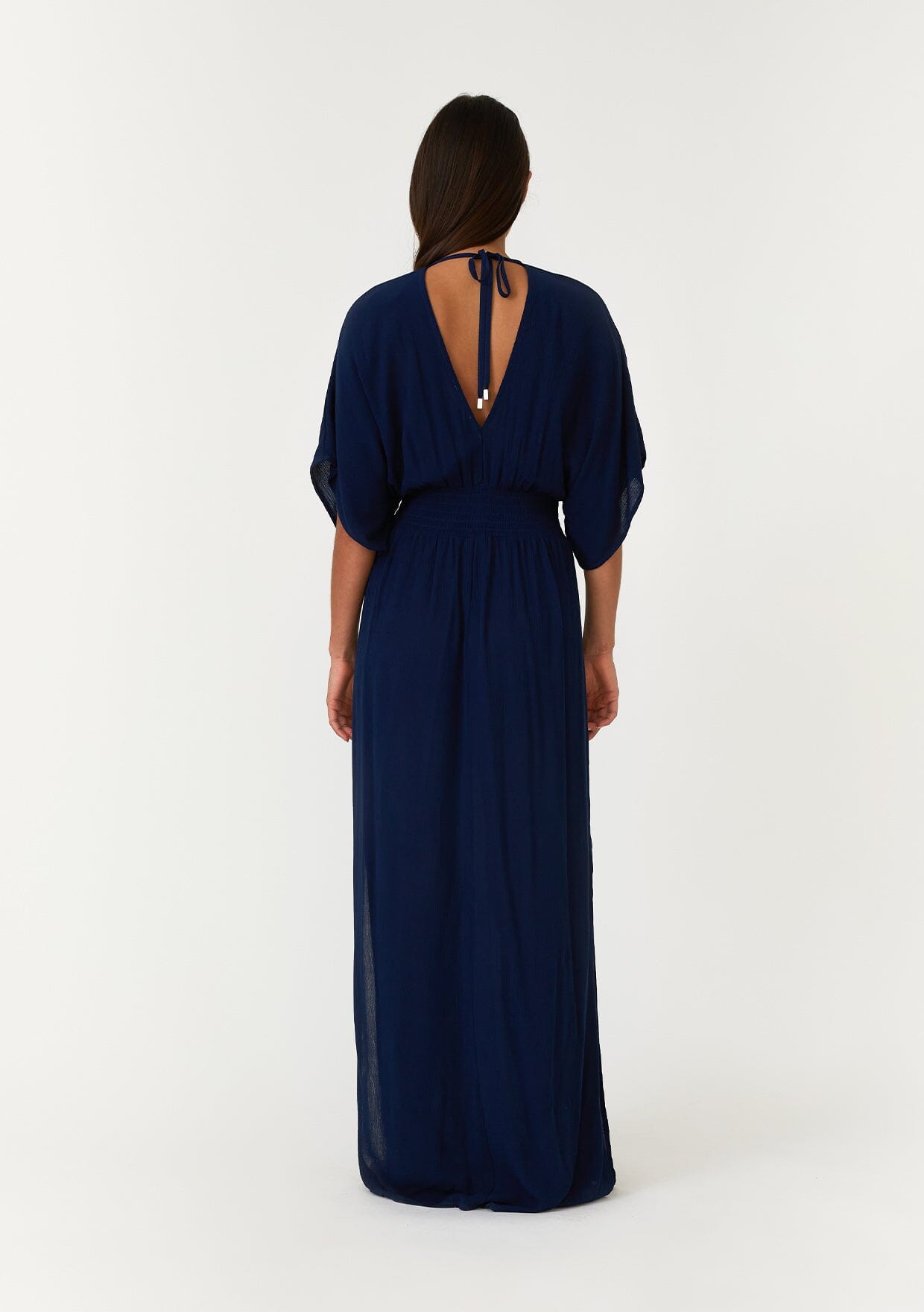Love Stitch Kimono Maxi Dress Flattering Kimono Sleeve Maxi Dress LOVESTITCH Love Stitch Kimono Maxi Dress Flattering Kimono Sleeve Maxi Dress LOVESTITCH