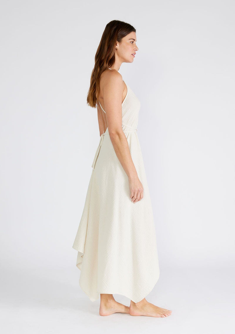 Flattering V-Neck Strappy Maxi Dress | LOVESTITCH