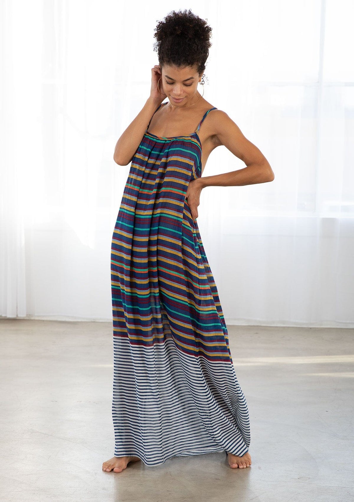 chinese dress ladies SELMA WOMEN BOHEMIAN MAXI DRESS main image 1