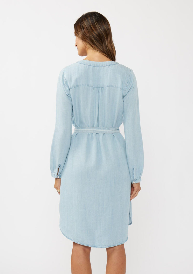 Poet Henley Midi Dress Vintage Wash / S Poet Henley Midi Dress Vintage Wash / S