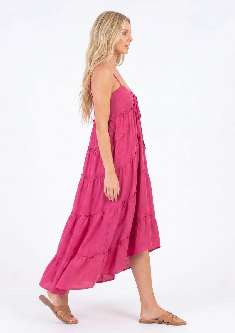 Ultra Flowy Bohemian Tiered Maxi Dress | LOVESTITCH Ultra Flowy Bohemian Tiered Maxi Dress | LOVESTITCH