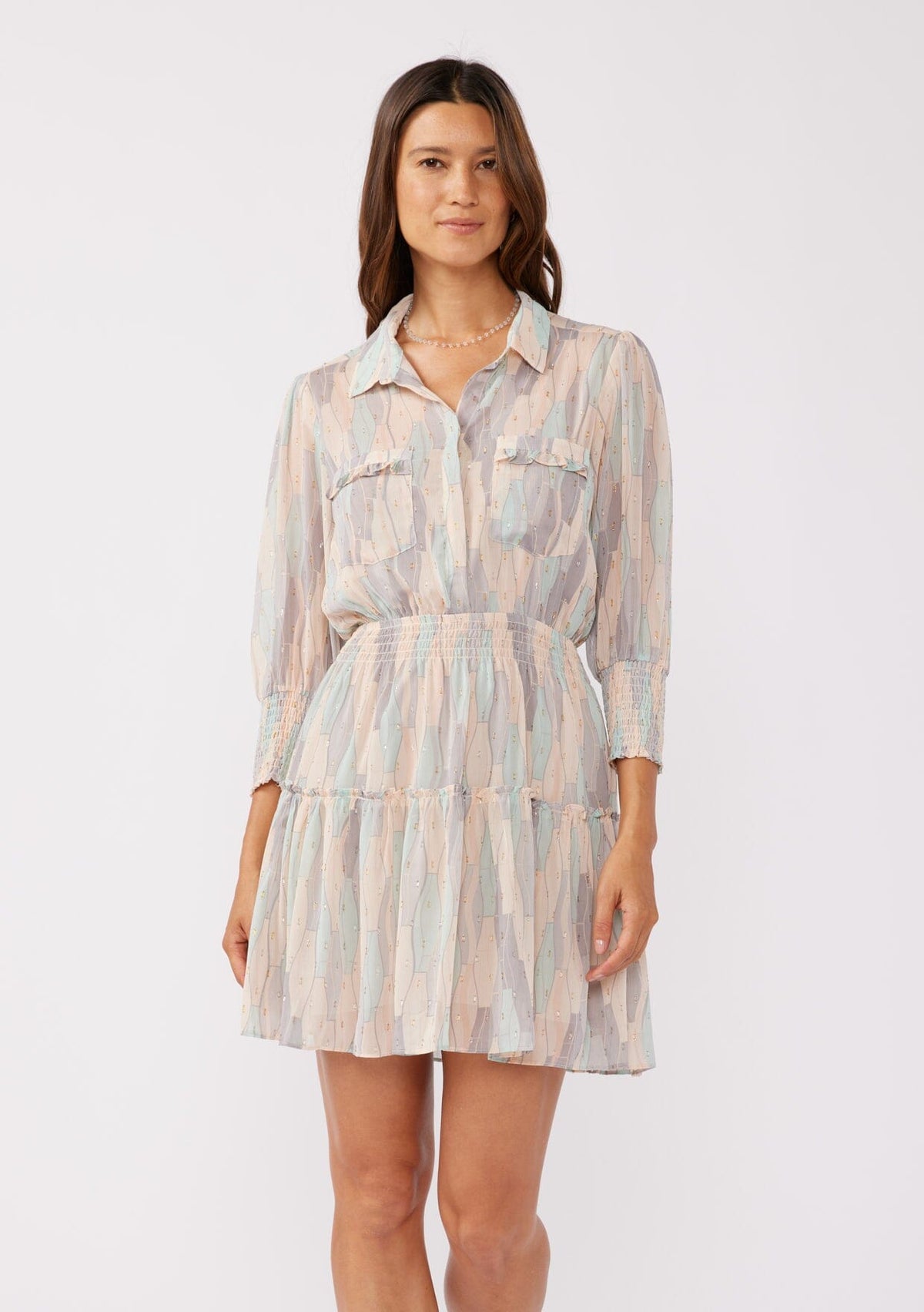 Zendaya Mini Dress Lilac/Blush / M