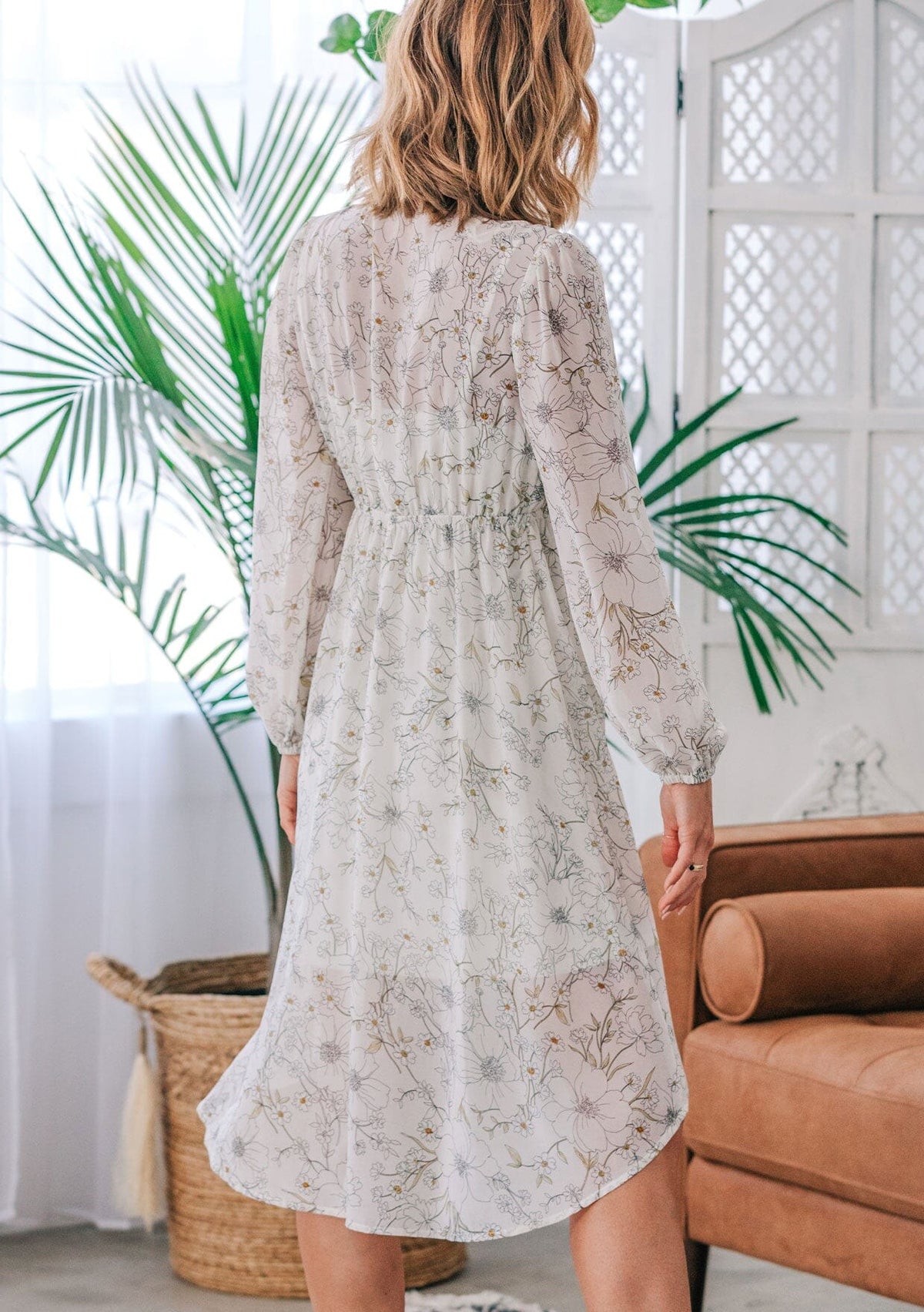 long sleeve high low dress Stardust Midi Mint/Rose / M Shoe size:42 Double FDY Fabric Silhouette 25 Burlap Sack Dress Year 2025