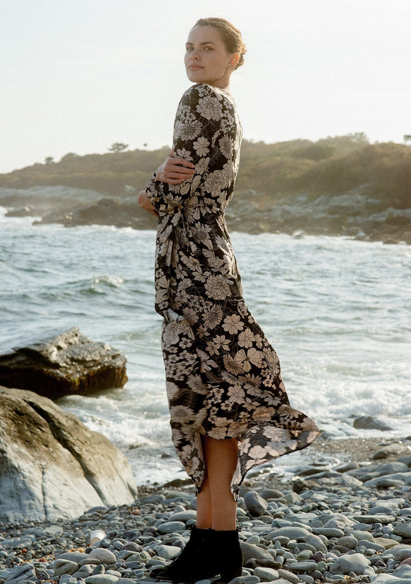 Wrap Dresses - LOVESTITCH - floral - floral Wrap Dresses - LOVESTITCH - floral - floral