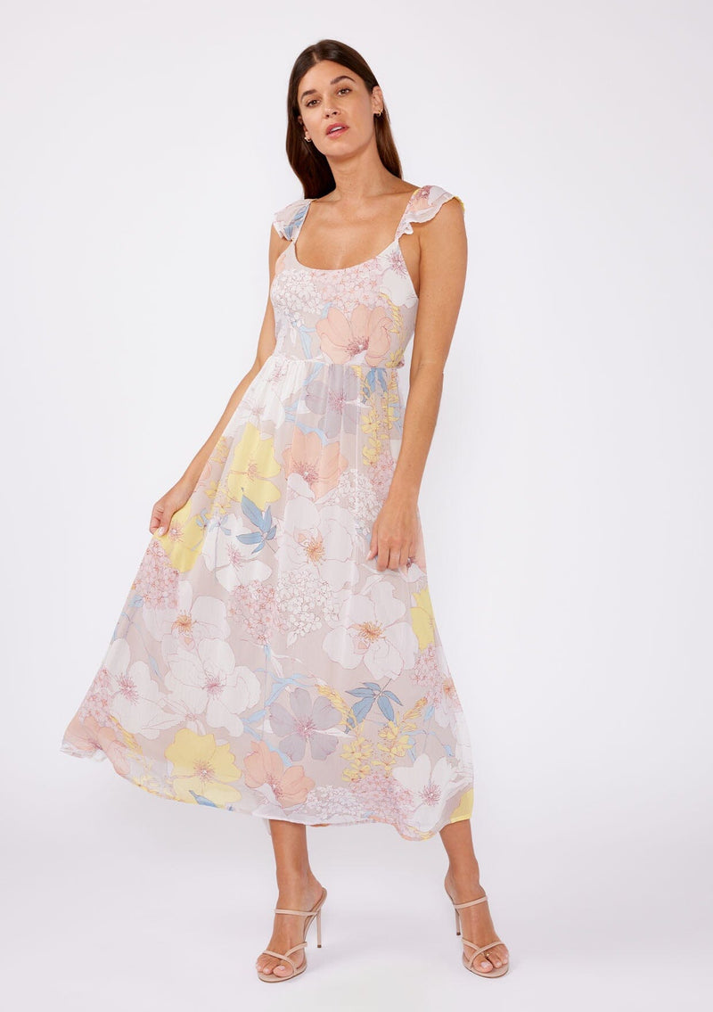 Philomena Maxi Dress Natural/Blue / S Philomena Maxi Dress Natural/Blue / S