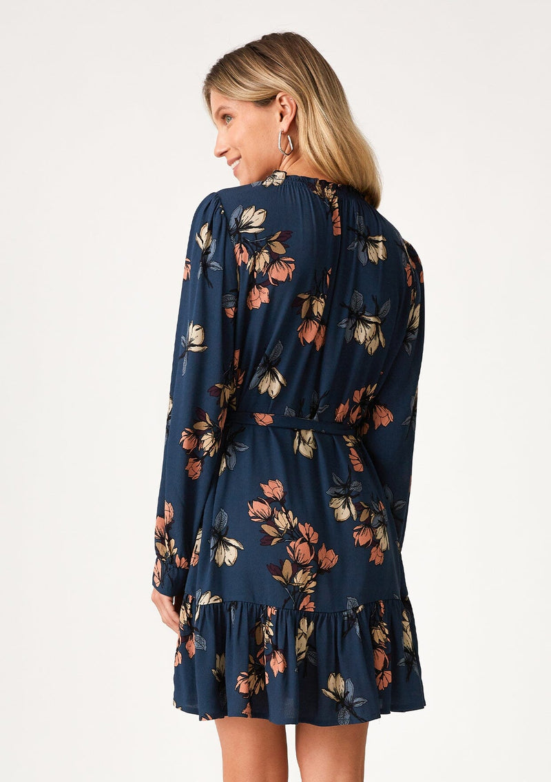 Wynona Mini Dress Teal/Dusty Blush / L Wynona Mini Dress Teal/Dusty Blush / L