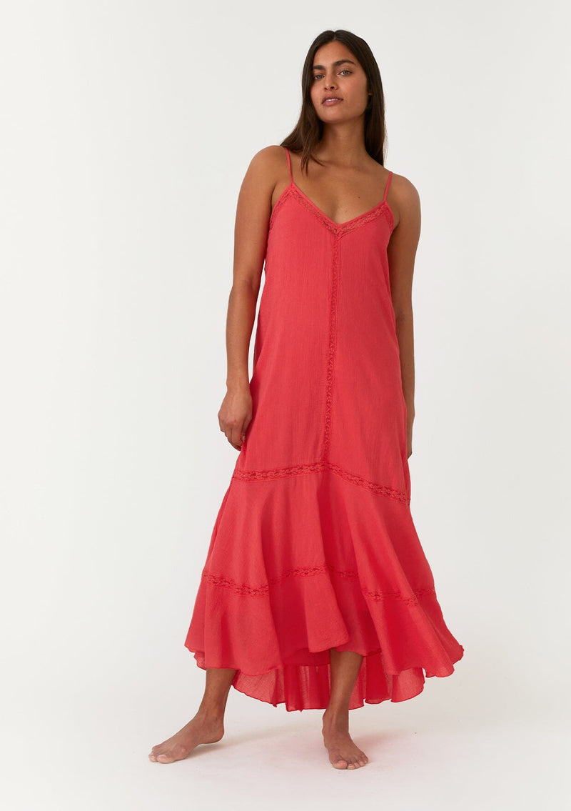 Scarlett Lace Dress Hibiscus / XS Scarlett Lace Dress Hibiscus / XS