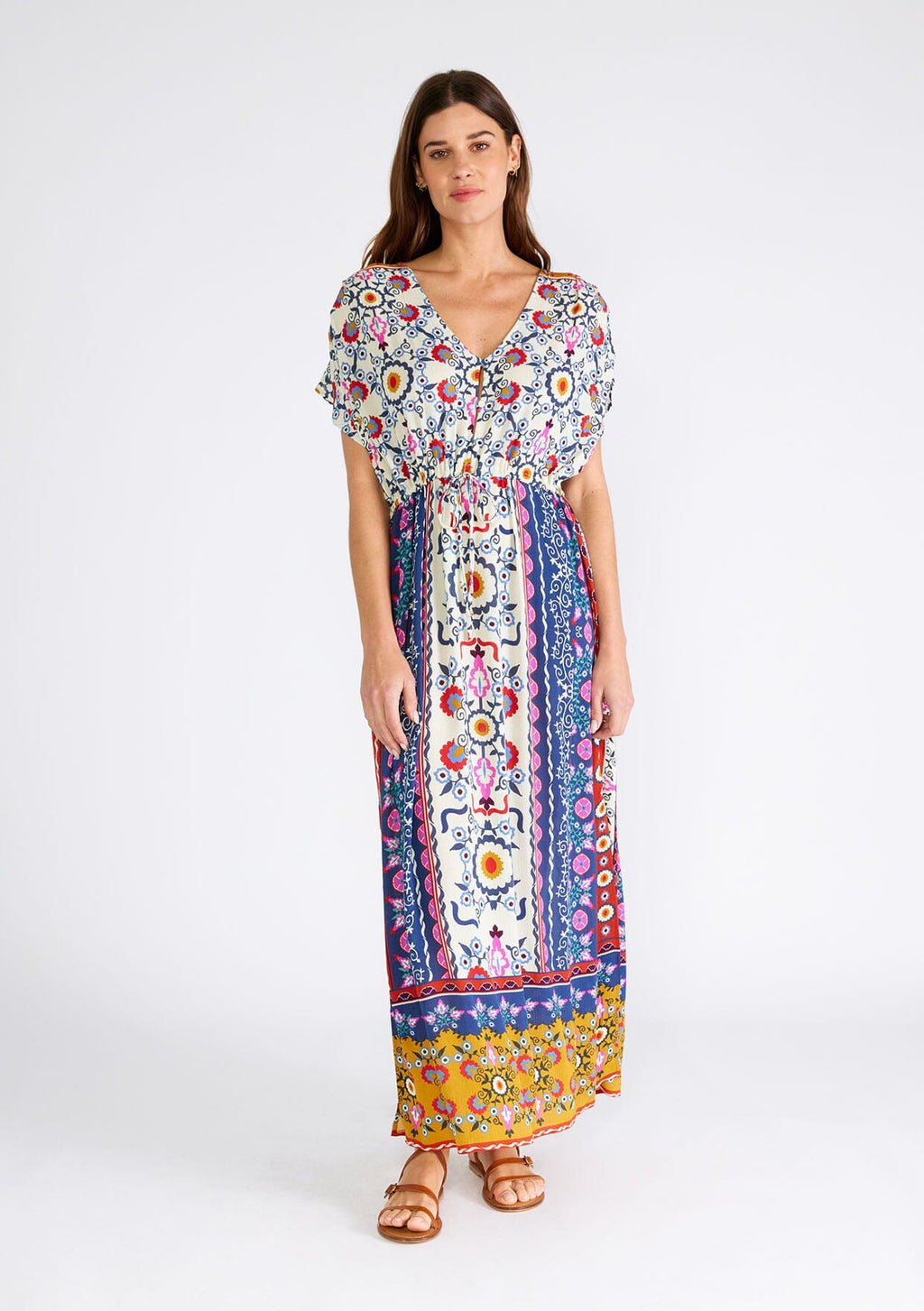 Flattering Women's Bohemian Beach Maxi Dress