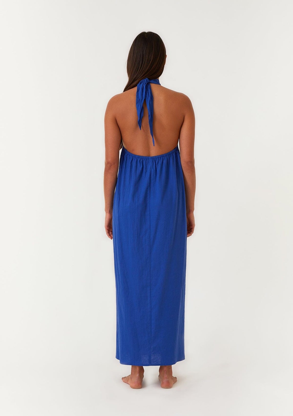 Kaia Halter Dress Cobalt / S