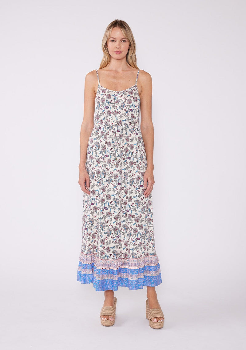 Vintage Inspired White Maxi Dress + Floral Print | LOVESTITCH Vintage Inspired White Maxi Dress + Floral Print | LOVESTITCH