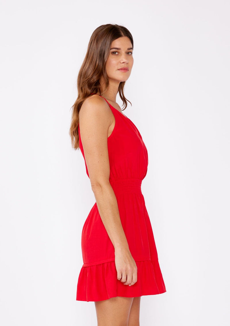 Women's Casual Red Hot Mini Dress | LOVESTITCH Women's Casual Red Hot Mini Dress | LOVESTITCH