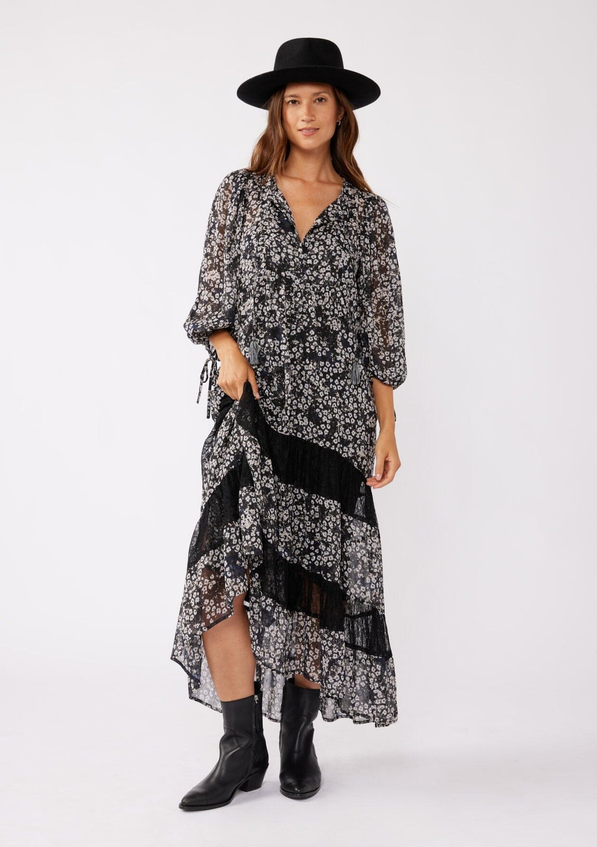 3-4-sleeve - 3-4-sleeve - LOVESTITCH Dresses  Unique & Affordable Boho  Dresses, Designed in LA