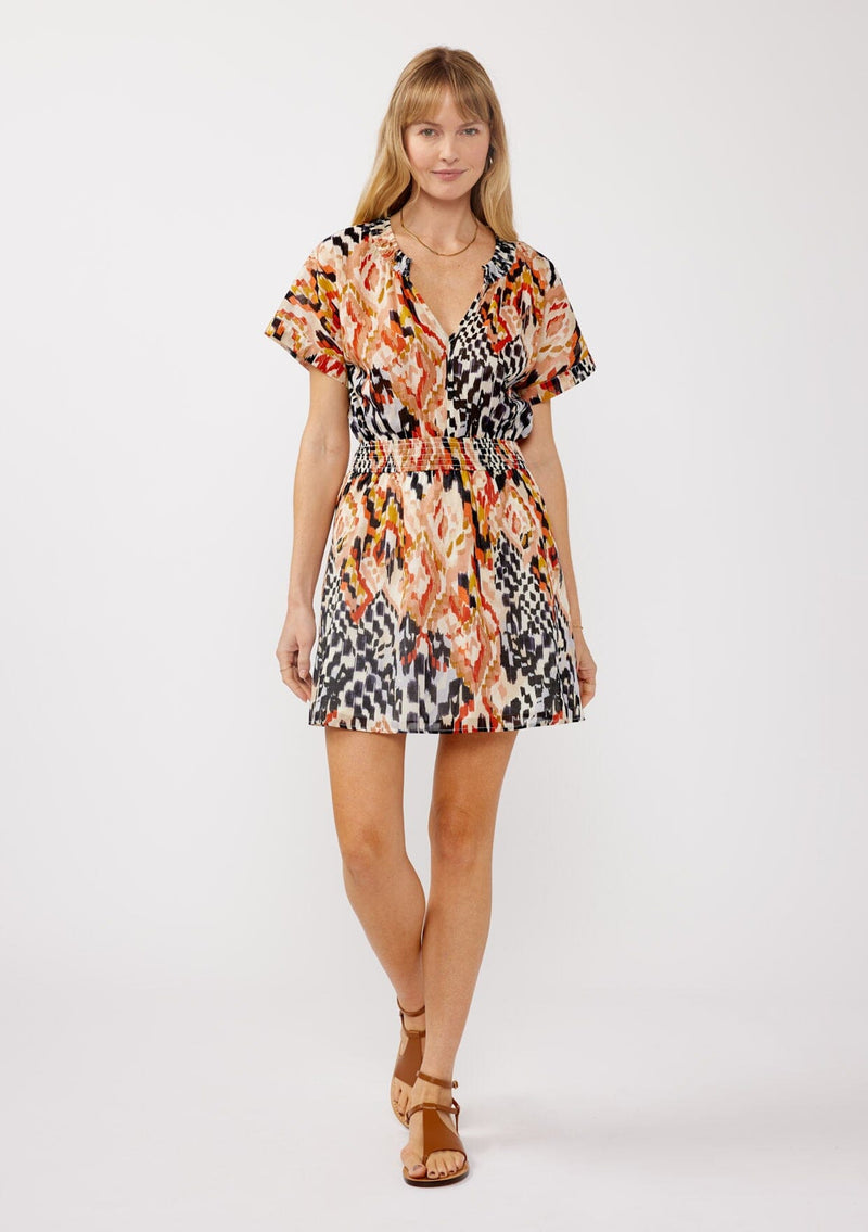 Arizona Sky Mini Dress Natural/Mustard / S Arizona Sky Mini Dress Natural/Mustard / S
