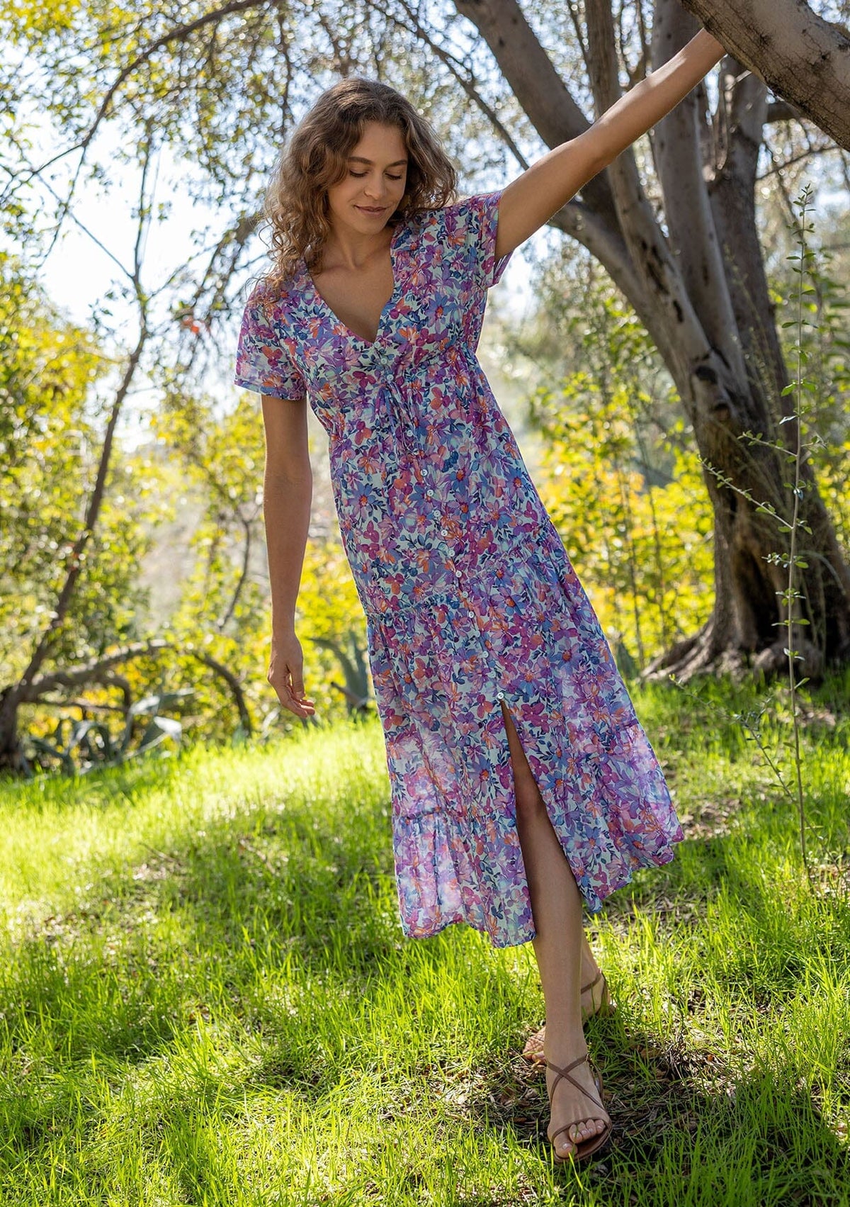 Kelsie Floral Maxi Dress Kelsie Floral Maxi Dress