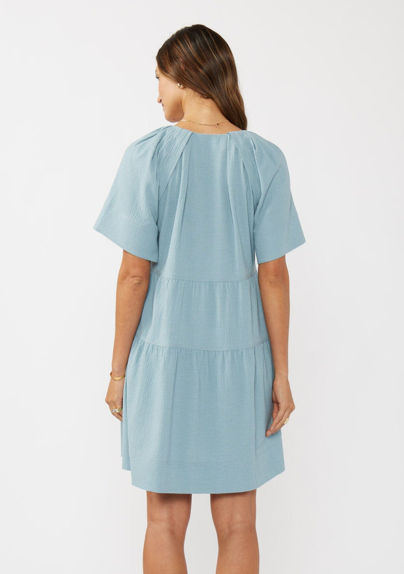 Solina Mini Dress Misty Blue / L Solina Mini Dress Misty Blue / L