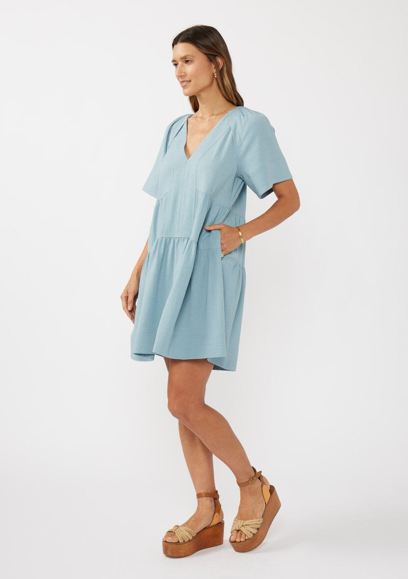 Solina Mini Dress Misty Blue / L Solina Mini Dress Misty Blue / L