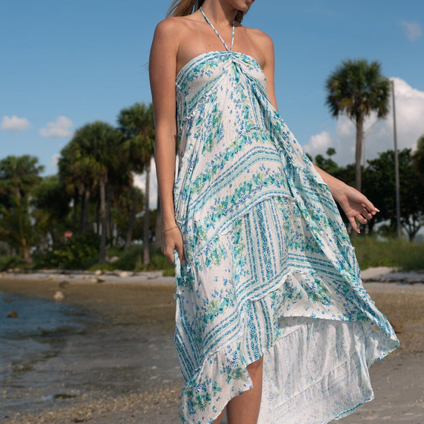 Boho Vacation Dresses - LOVESTITCH - halter - halter