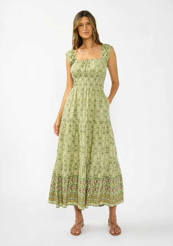 green floral boho dress LOVESTITCH Dresses – Unique & Affordable Dresses, Designed in LA Style:SH22810560-237 FA25-1 Vesper bengaline high scoop Mini dress Crafted from a soft