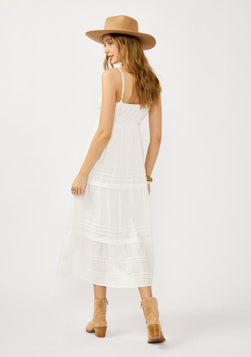 Women's Classic White Boho Sleeveless Maxi Dress | LOVESTITCH Women's Classic White Boho Sleeveless Maxi Dress | LOVESTITCH