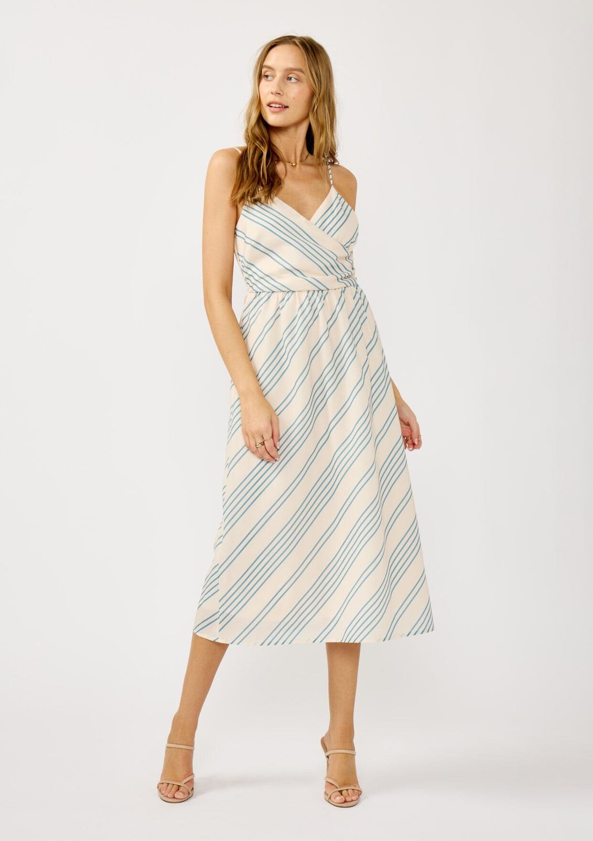 princess polly baby blue dress Dresses | Womens Summer Wrap Maxi Dress Casual Boho Floral V Neck Short  Sleeve Ruffle main image 0